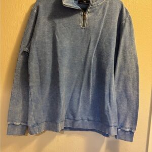 Women’s Blue Quarter-Zip Sweater
